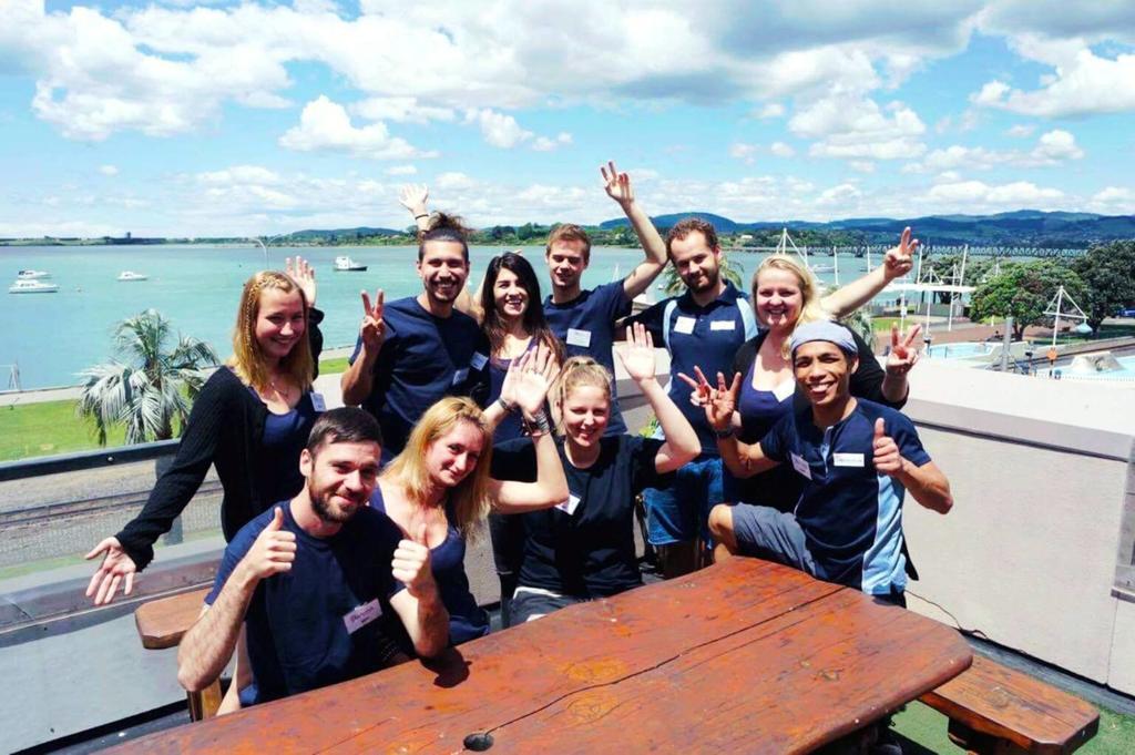 Harbourside City Backpackers Tauranga Esterno foto